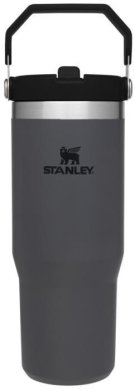 IceFlow™ flip-sugrör mugg, charcole