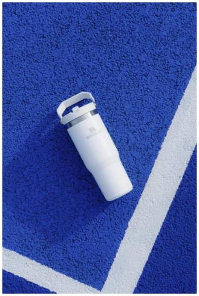 Zoom bild av IceFlow™ flip-sugrör mugg, white